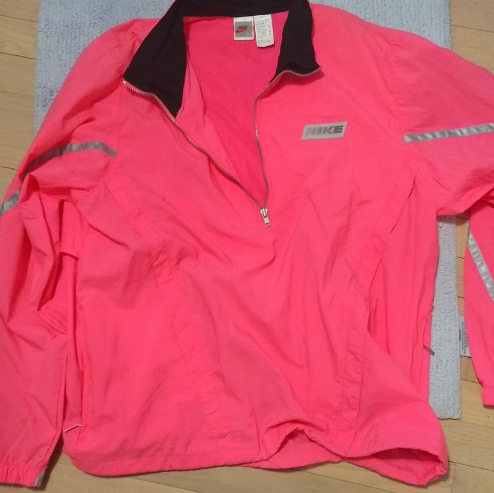 Vintage Neon Pink Nike Windbreaker